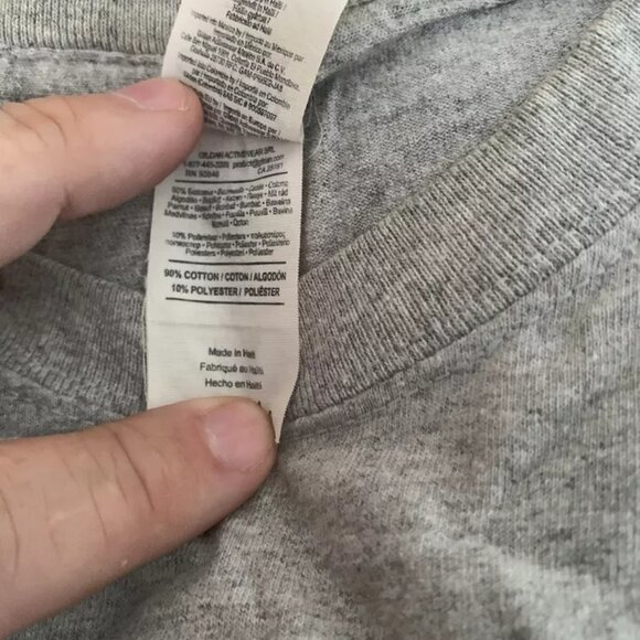 Vintage Ron Garvin Stomp WWF / WWE T-Shirt Gray Size Large #D1 - Picture 4 of 4